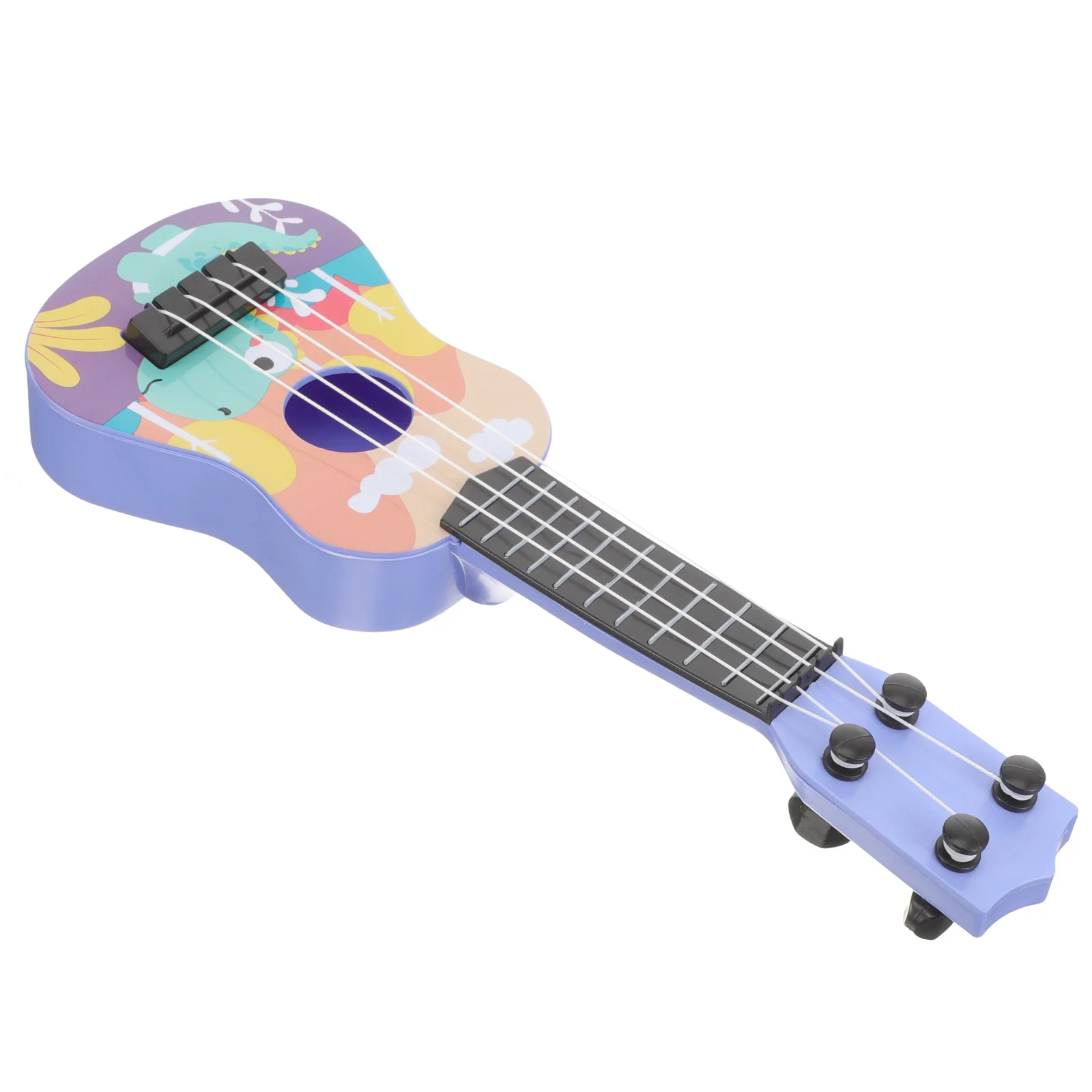 Miniature Ukulele for Kids Toddler Toys Simulation Educational Guitar Acoustic Children Can Play Plastic