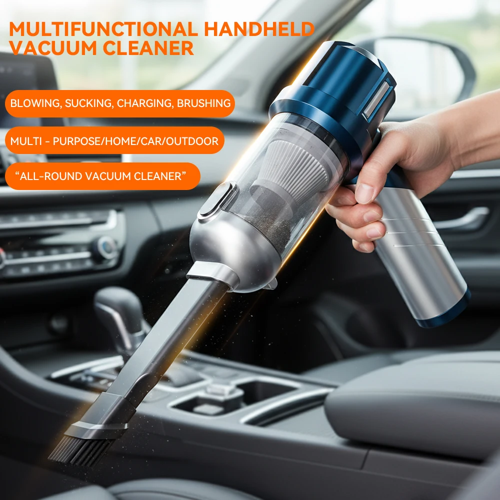 SZUK Portable Car Vacuum Cleaner Powerful Cordless Handheld Vacuum Cleaner for Home Appliance Car Cleaner Powerful Air Blower
