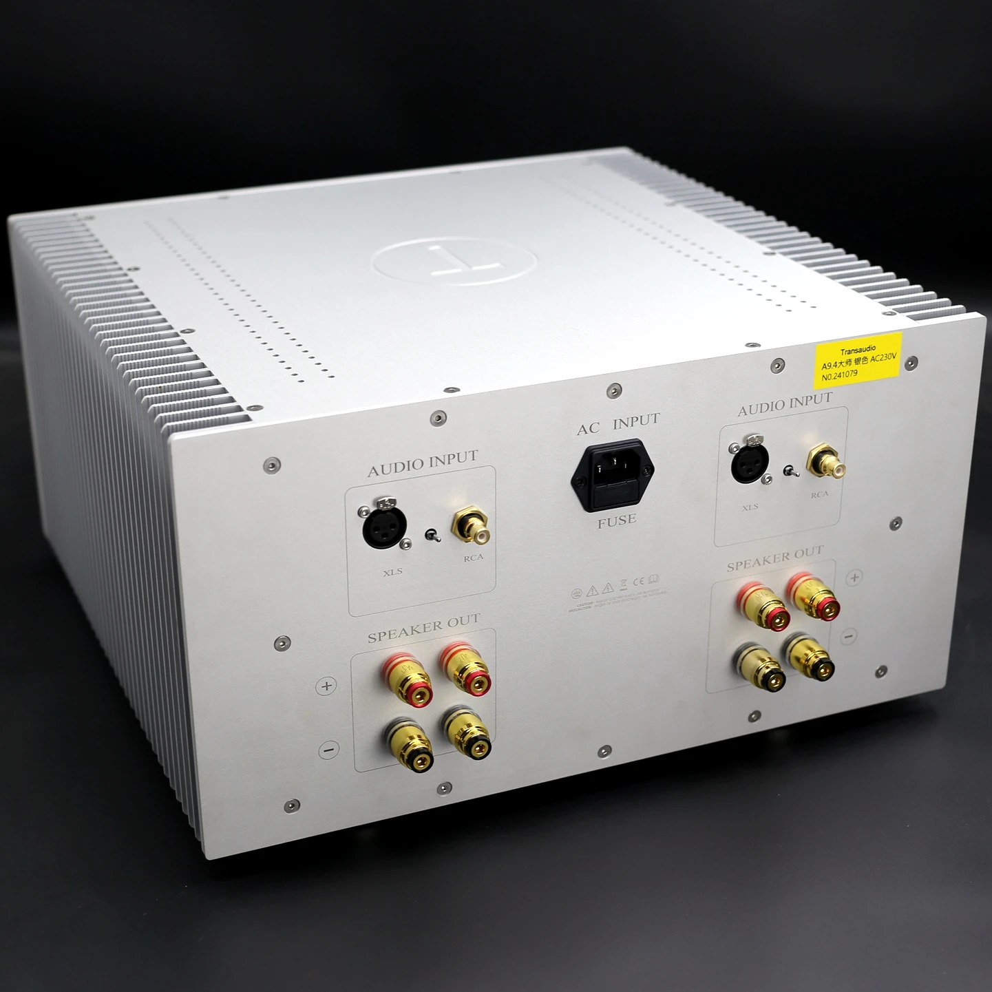 MASTER ثنائي القناة فئة أ Post Power Amplifier A9.4، دائرة تضخيم الطاقة X-Amp متناظرة بالكامل 100W/8Ω/200W/4Ω