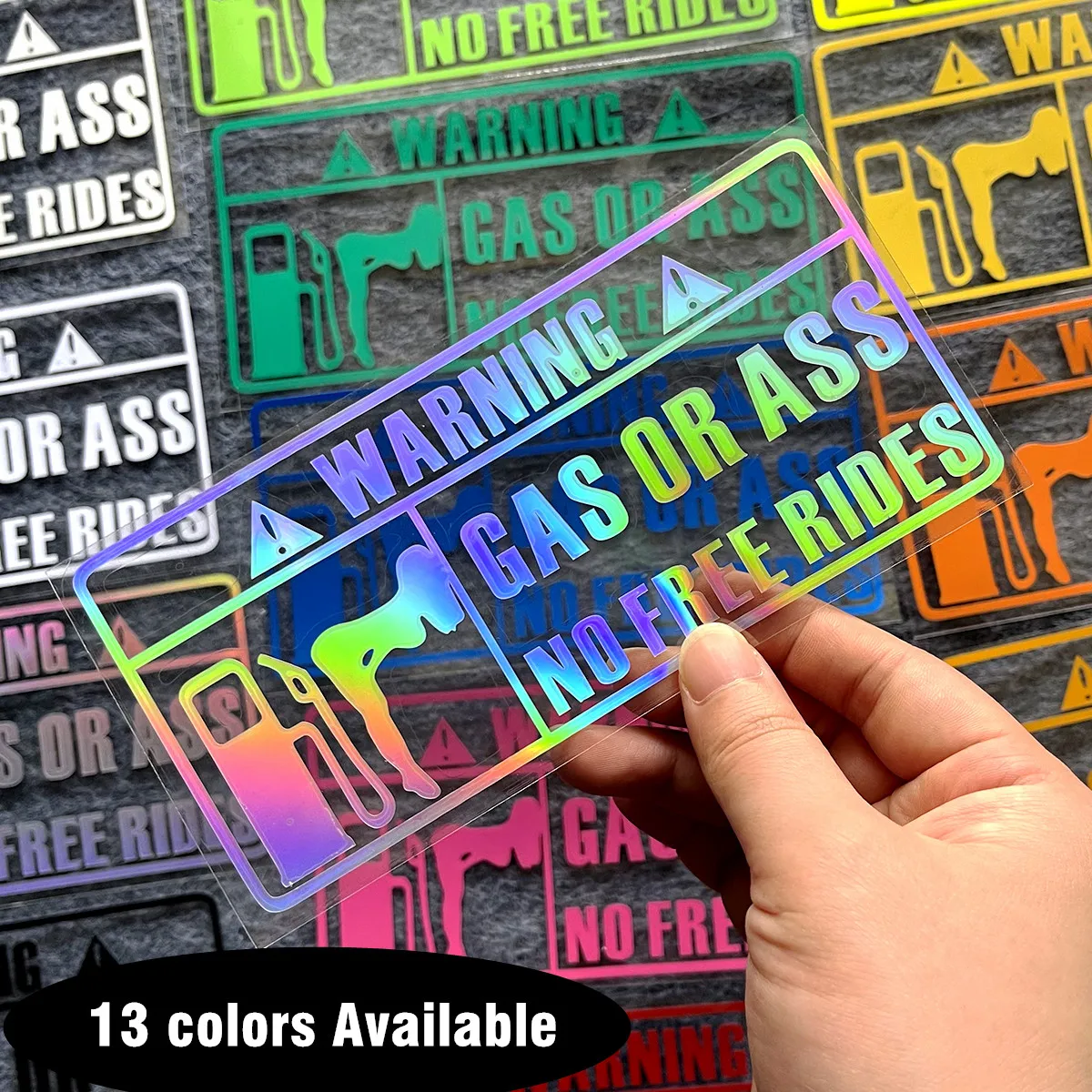 

Наклейки на окна автомобиля JDM, наклейка на бампер, искусственный газ или задница, виниловое украшение для автомобильного бампера для Toyota Ducati