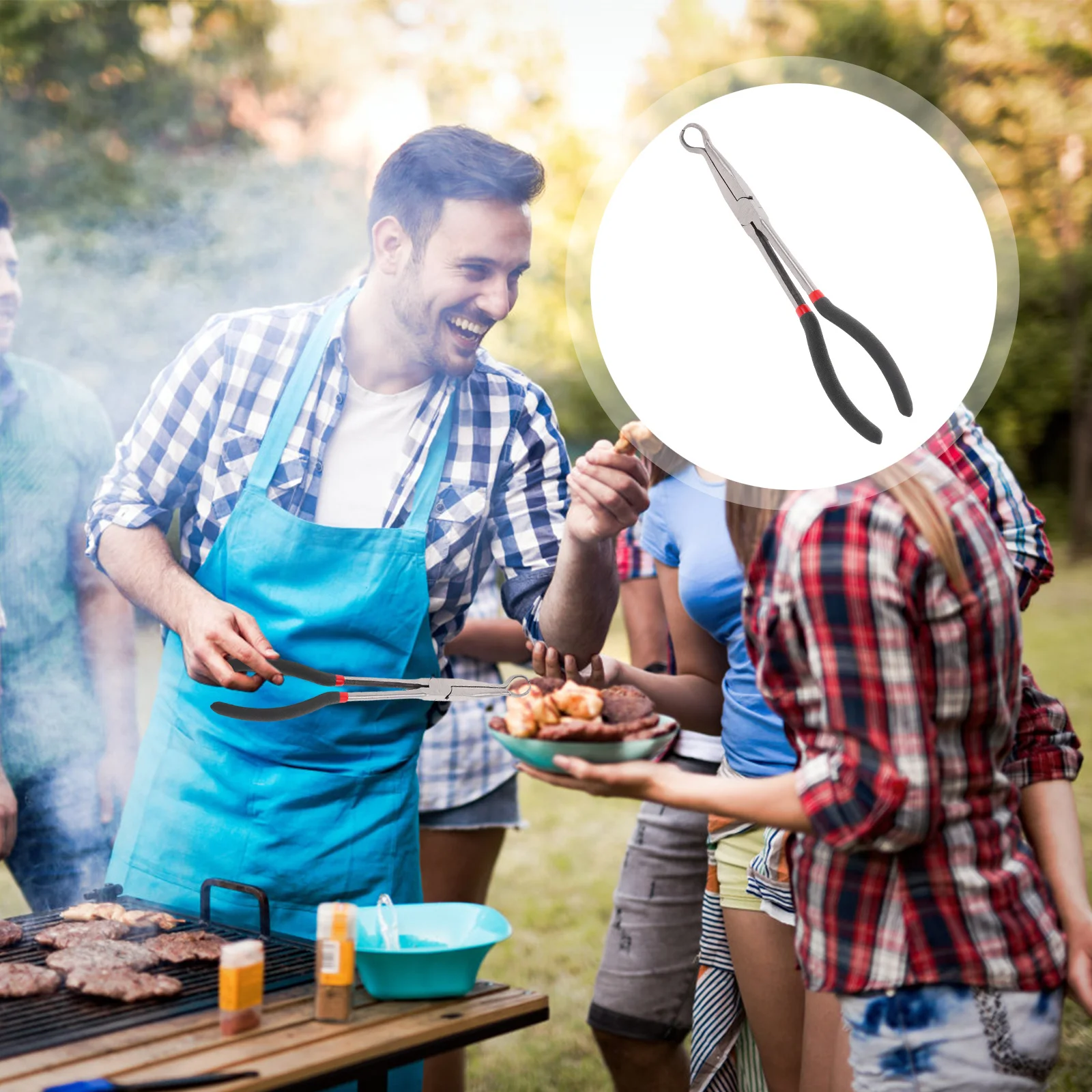 

1pc Extended Plier Nose Extended Plier Durable Crimping Clamp Repairing Manual Wiring Tool High Quality Hand Tools