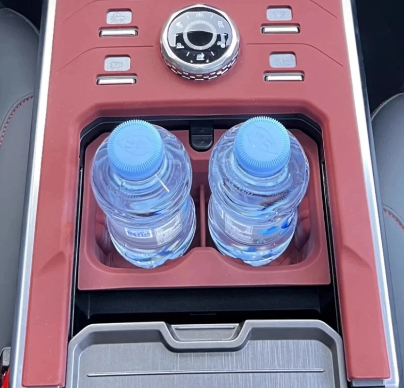 Car Central Control Gear Water Coaster Fit for Jetour Traveller T2 2023 2024 2025 Modified Silicone Water Coaster Accessories