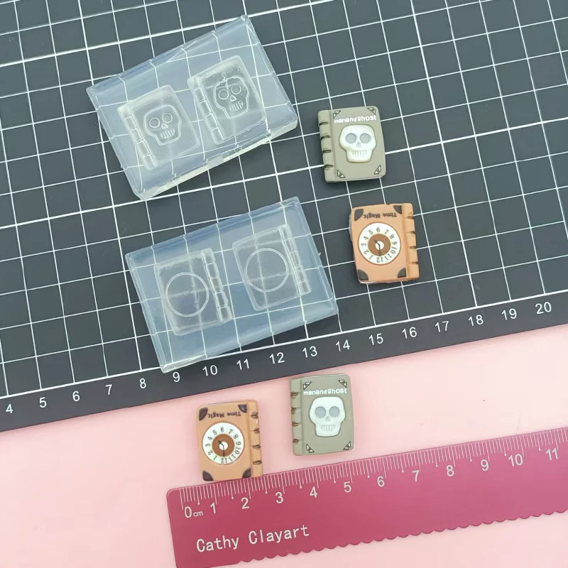 

Polymer Ceramic Clay Doll House Mini Book DIY silicone mold