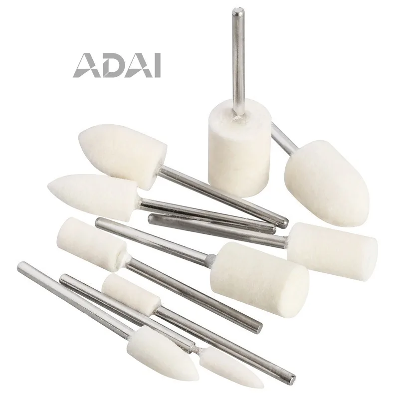 

26 piece wool set, grinding head, polishing paste and wax set, polishing wool grinding head