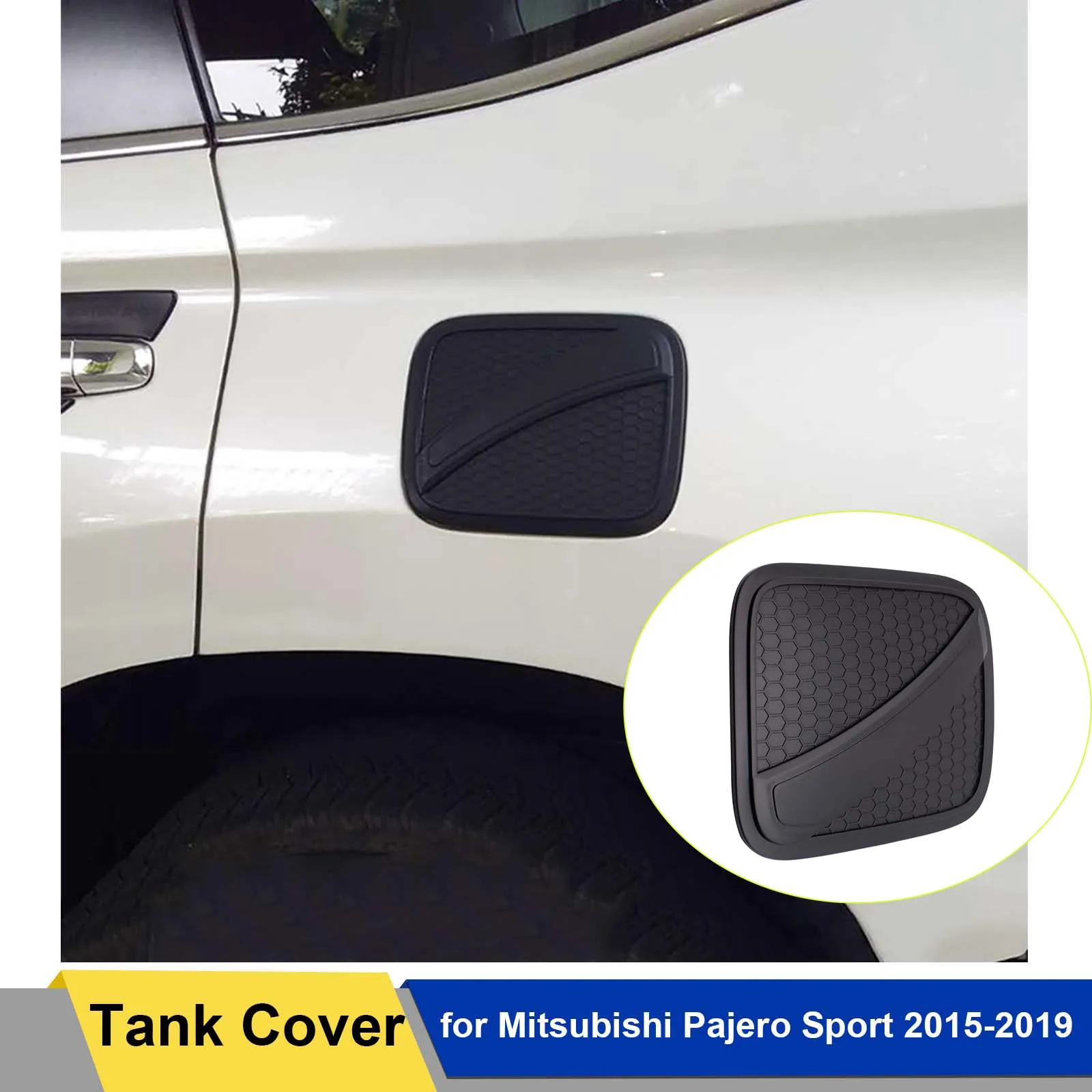 

Tank Fuel Oil Cap Door Cover Gas Trim For Mitsubishi Pajero Sport 2015 2016 2017 2018 2019 4X4 PICKUP Car Accessorie