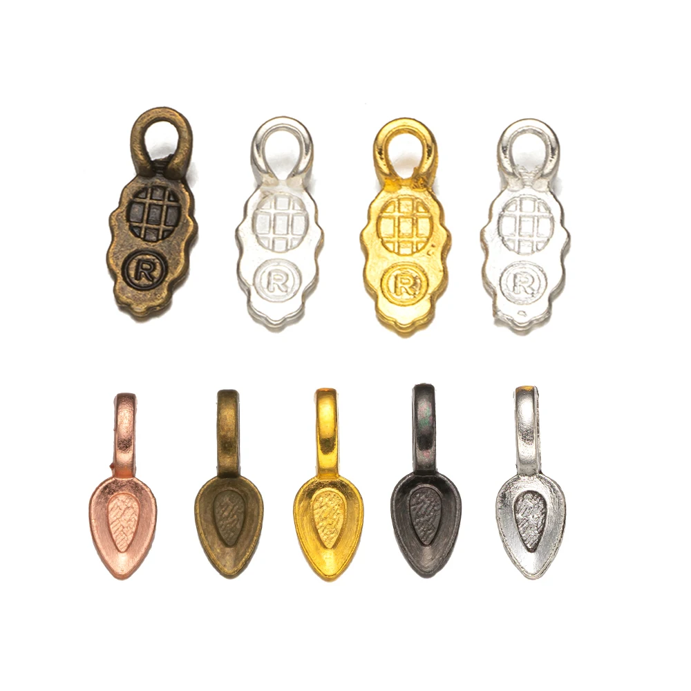 20/50pcs Anhänger hängende Schnalle Kaution Anschlüsse für DIY Ohrringe Halskette Charms Schmuck machen Ergebnisse liefert Zubehör