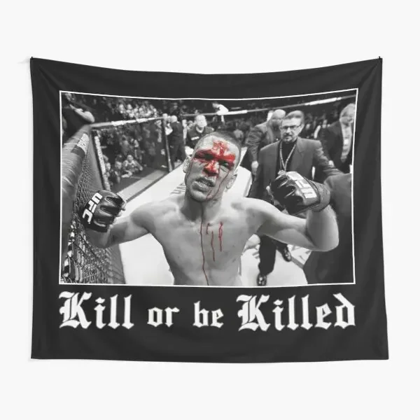 Nate Diaz  Tapestry Colored Towel Living Printed Travel Decoration Blanket Hanging Mat Beautiful Art Decor Bedspread Bedroom