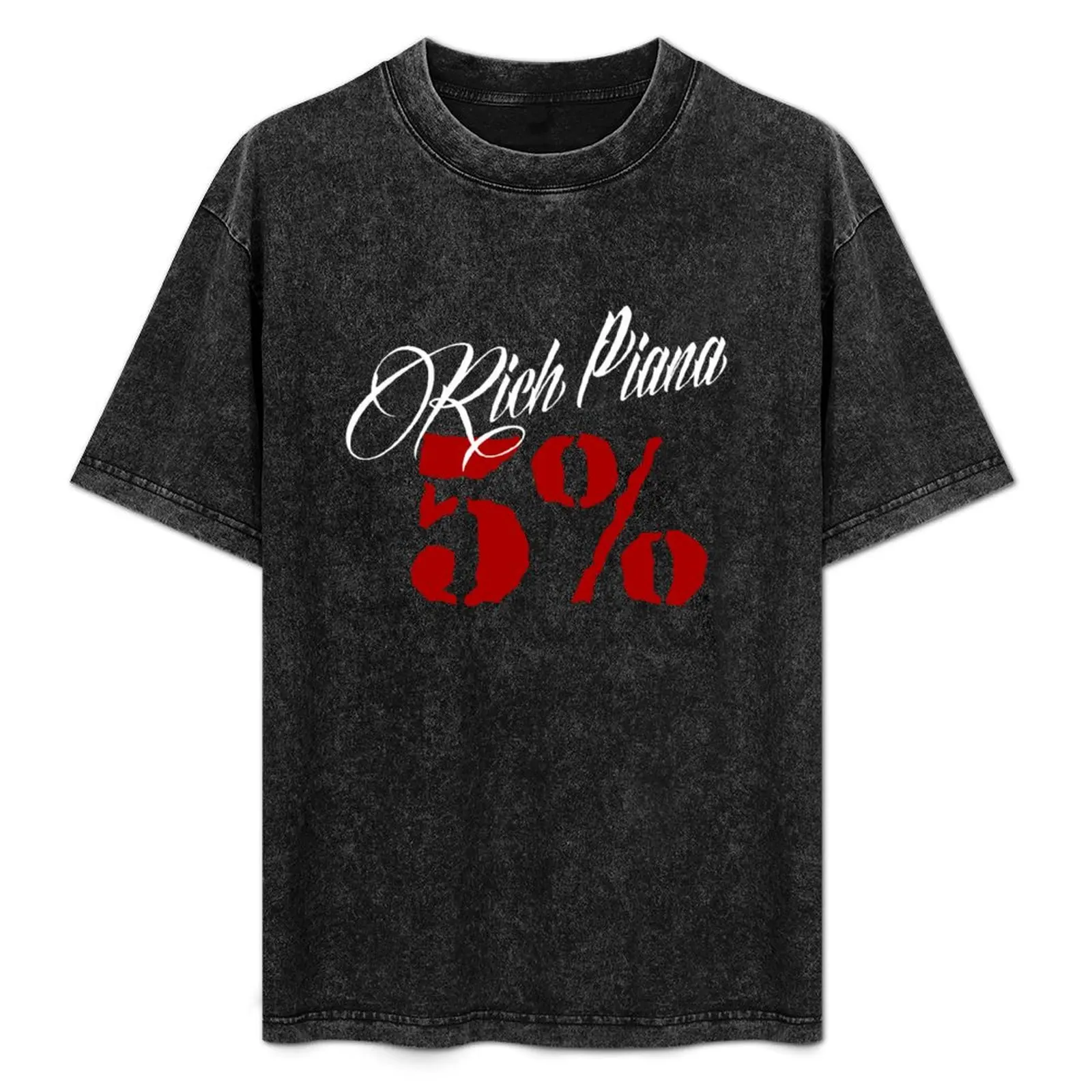 

Rich Piana 5% Nutrition Bodybuilder Classic Logo T-Shirt Trend Art Print T-Shirt