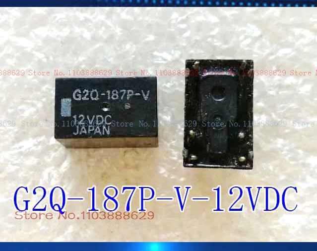 G2Q-187P-V-12VDC 6 12 فولت