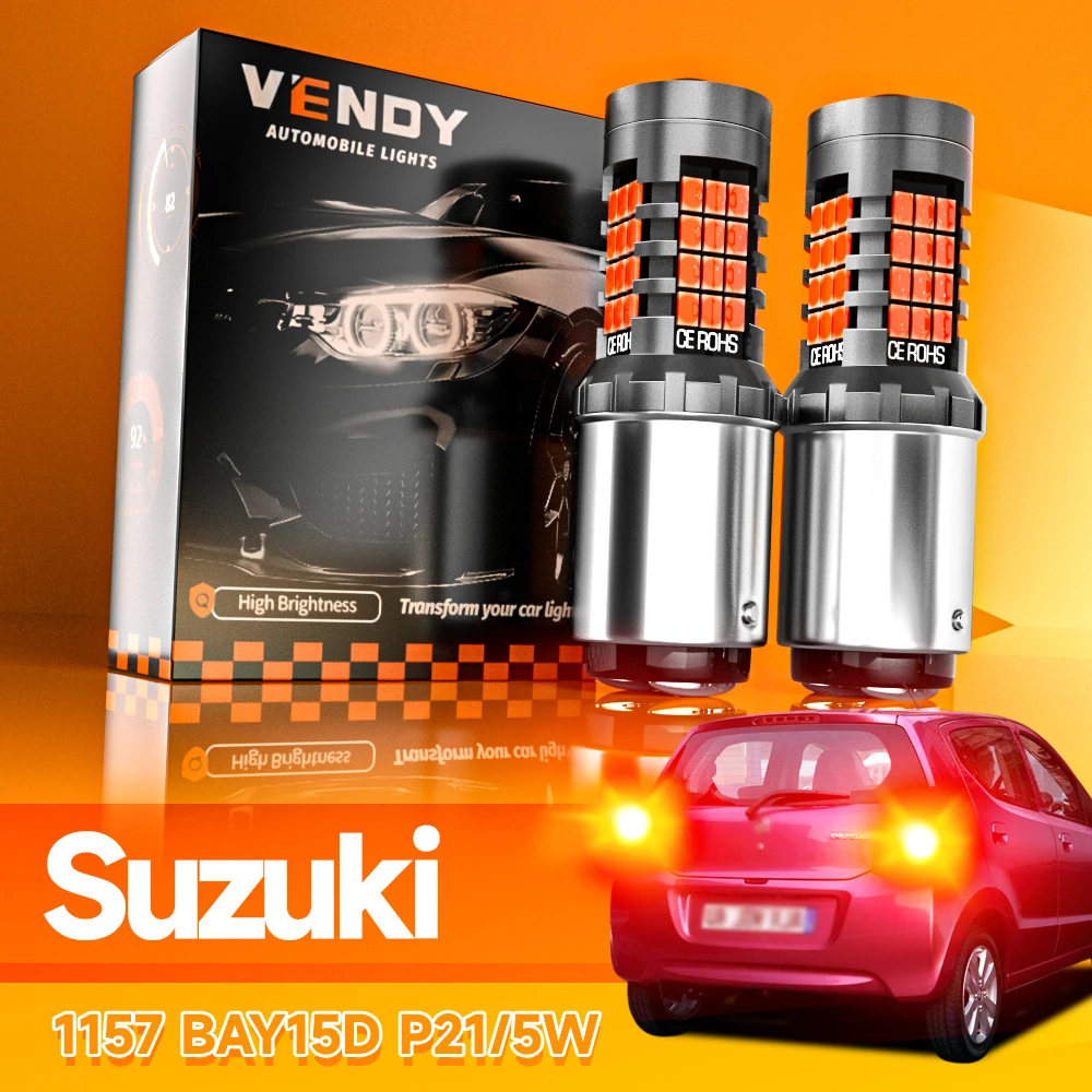 

2 шт. светодиодный стоп-сигнал P21/5W BAY15D для Suzuki Alto Baleno Celerio Grand Vitara Ignis Kizashi Swift SX4 Wagon R Samurai