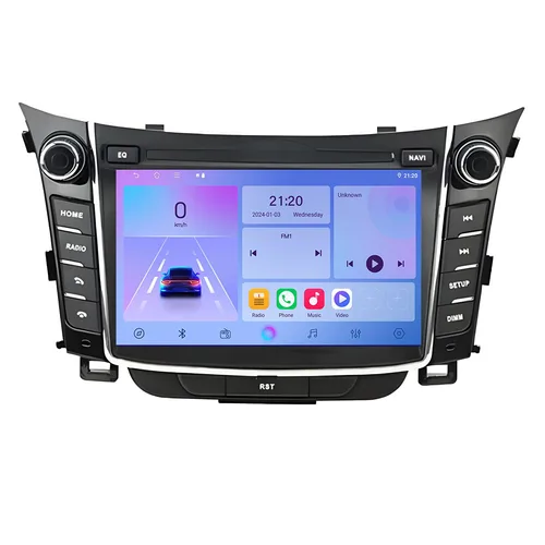 Imagen 2 del producto Unidad estéreo de coche Android Multimedia para Hyundai I30 Elantra GT 2012 - 2017 Radio reproductor de vídeo GPS inalámbrico Carplay Android Auto