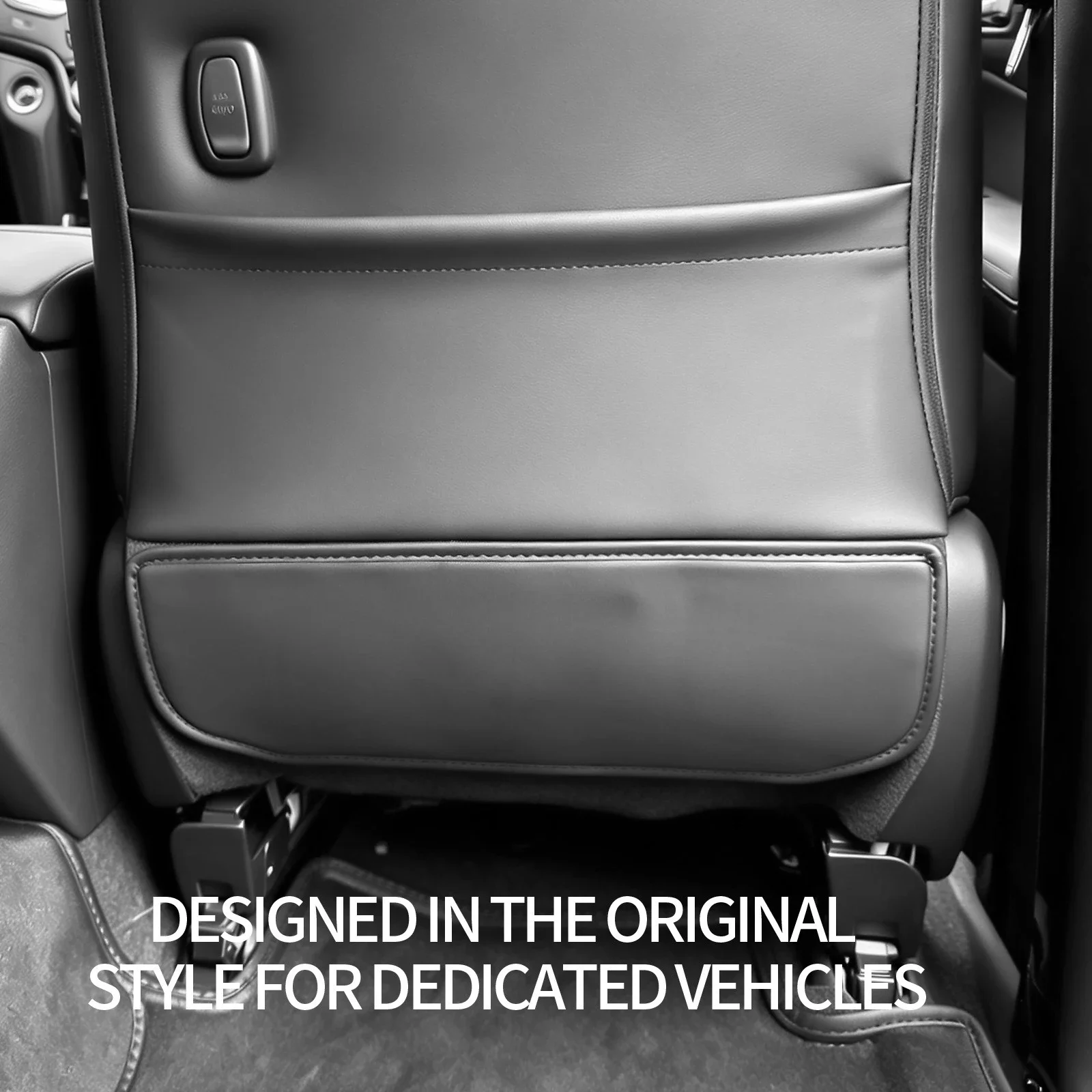 for Toyota Hilux 2026 Car Seat Back Anti-kick Pad Leather Anti-dirty Protective Cover Car Interior Upgrade Modified Accessories detail image 3