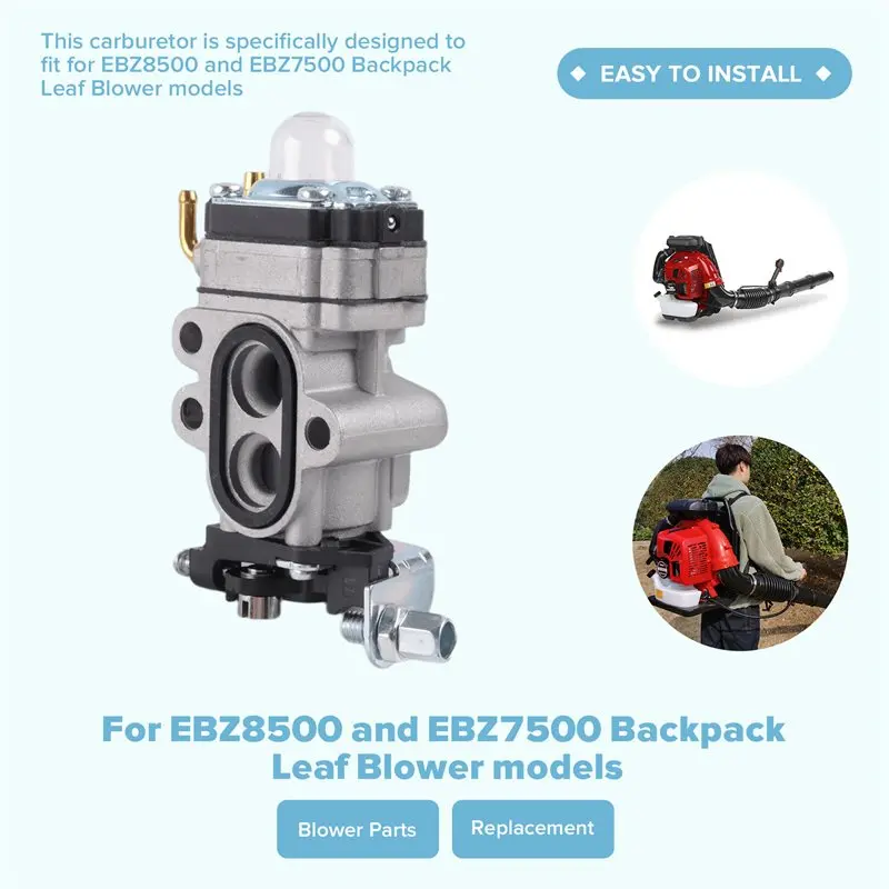 N96R Carburetor Replacement Parts 1Pc For EBZ8500 For EBZ7500 Blower Garden Tool Accessories Easy Installation