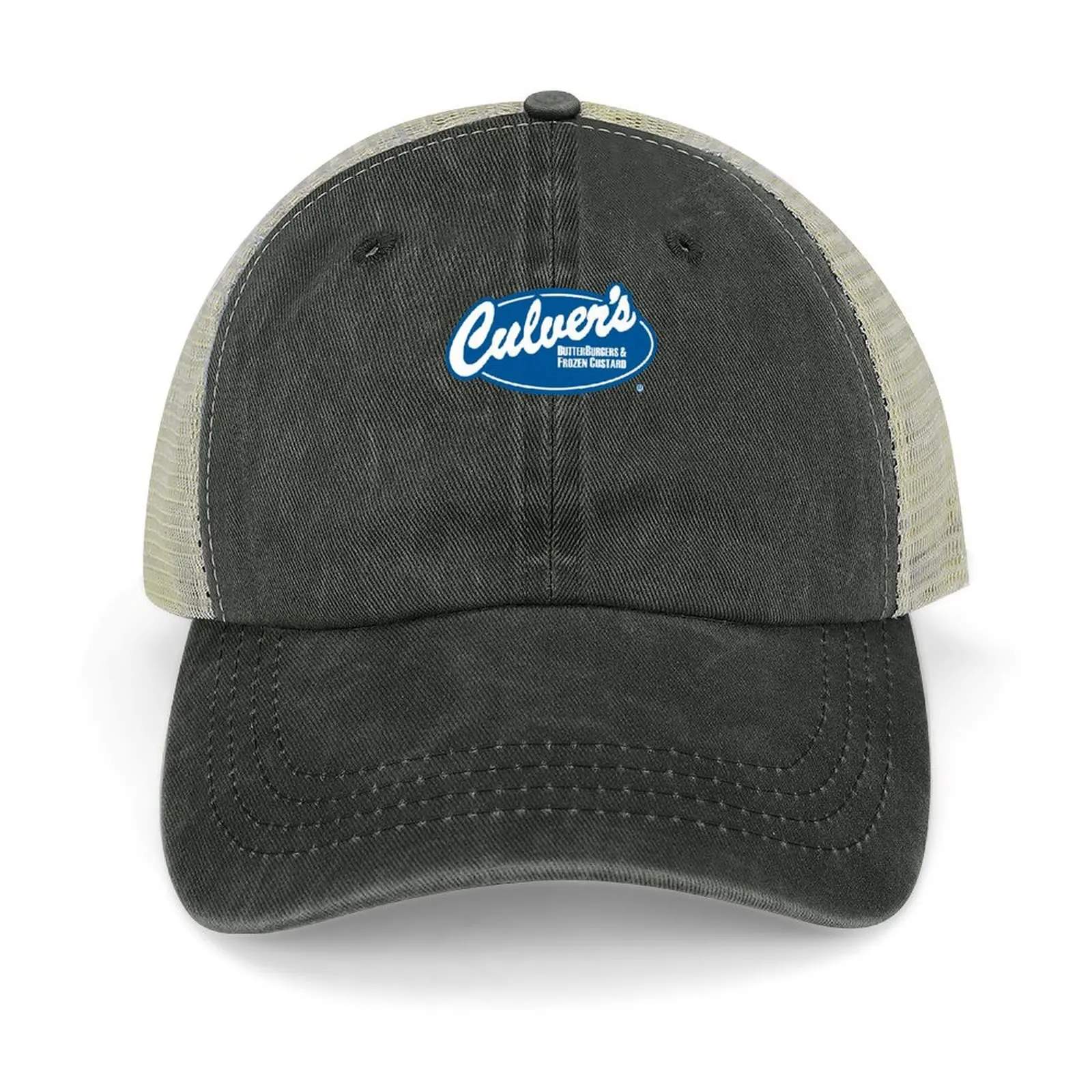 

The original beverage culver's logo fries logo Baseball Cap Beach fun hats beach hat foam party Hat Women Beach Fashion Men's
