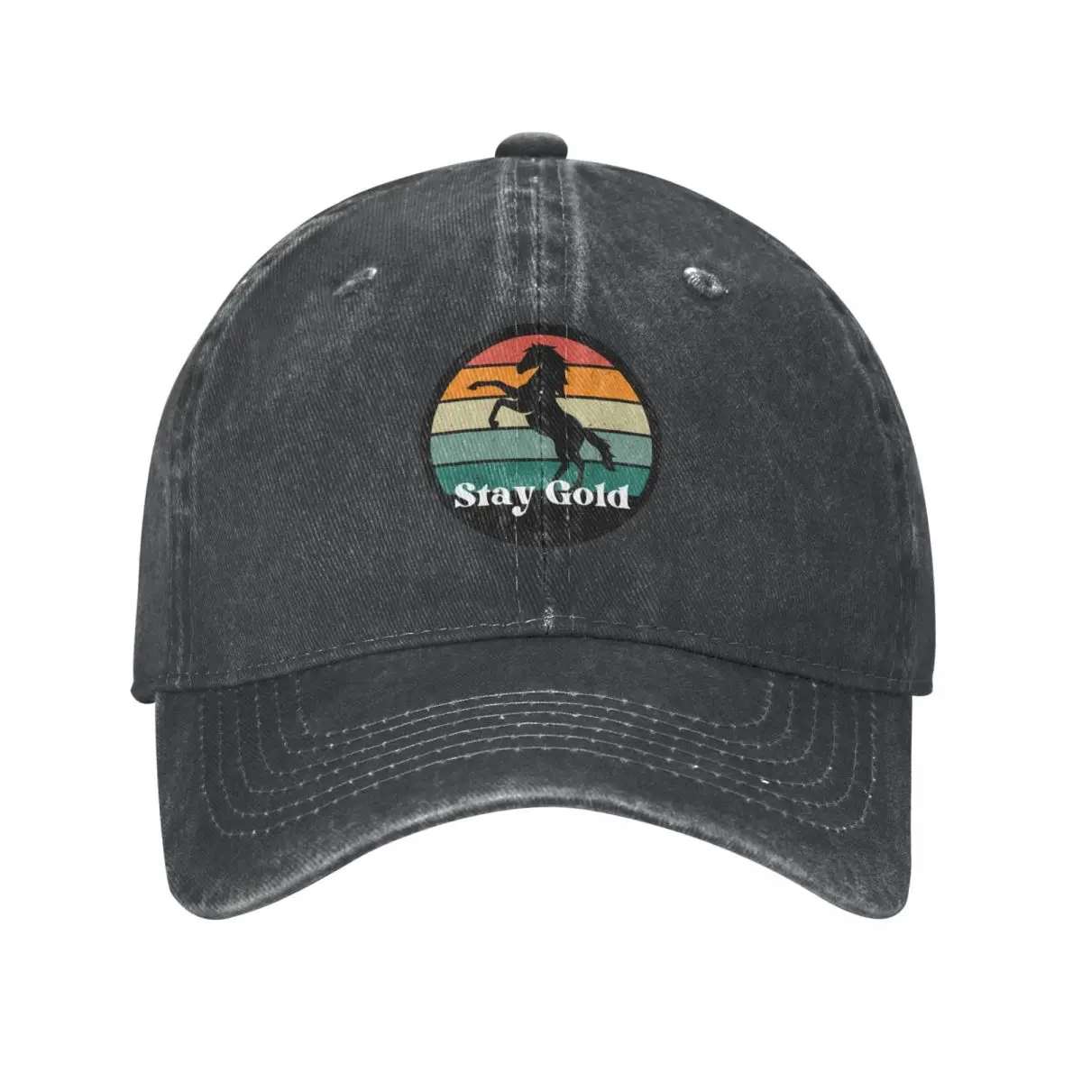 Stay Gold Cowboy Hat Christmas Hat Sports Cap Female Men's