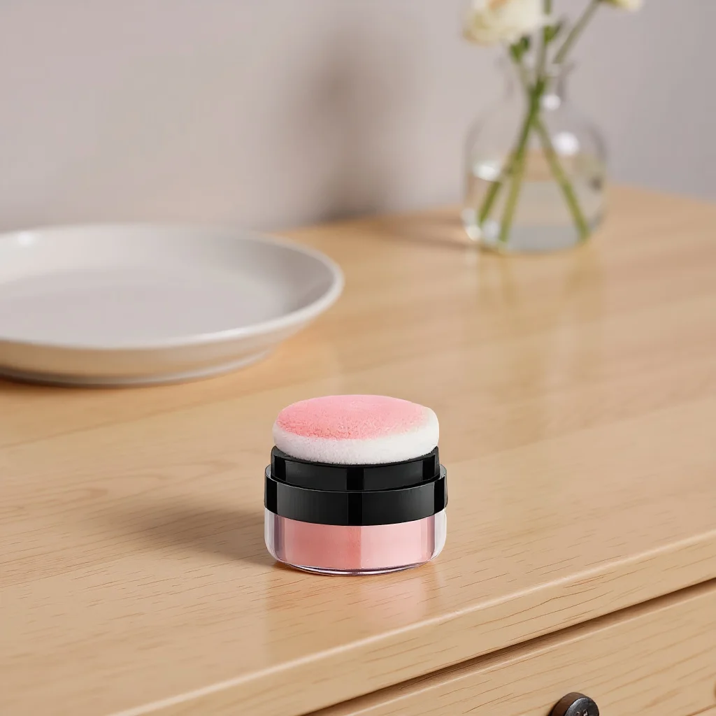 Powder Blusher Mushroom Head Air Cushion - High Gloss Soft Mist Cheek Rouge Face Contour Makeup