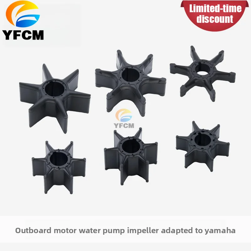 Water Pump Impeller Rubber for Yamaha Tohatsu Mercury Suzuki Honda Parsun Hangkai Outboard Motor