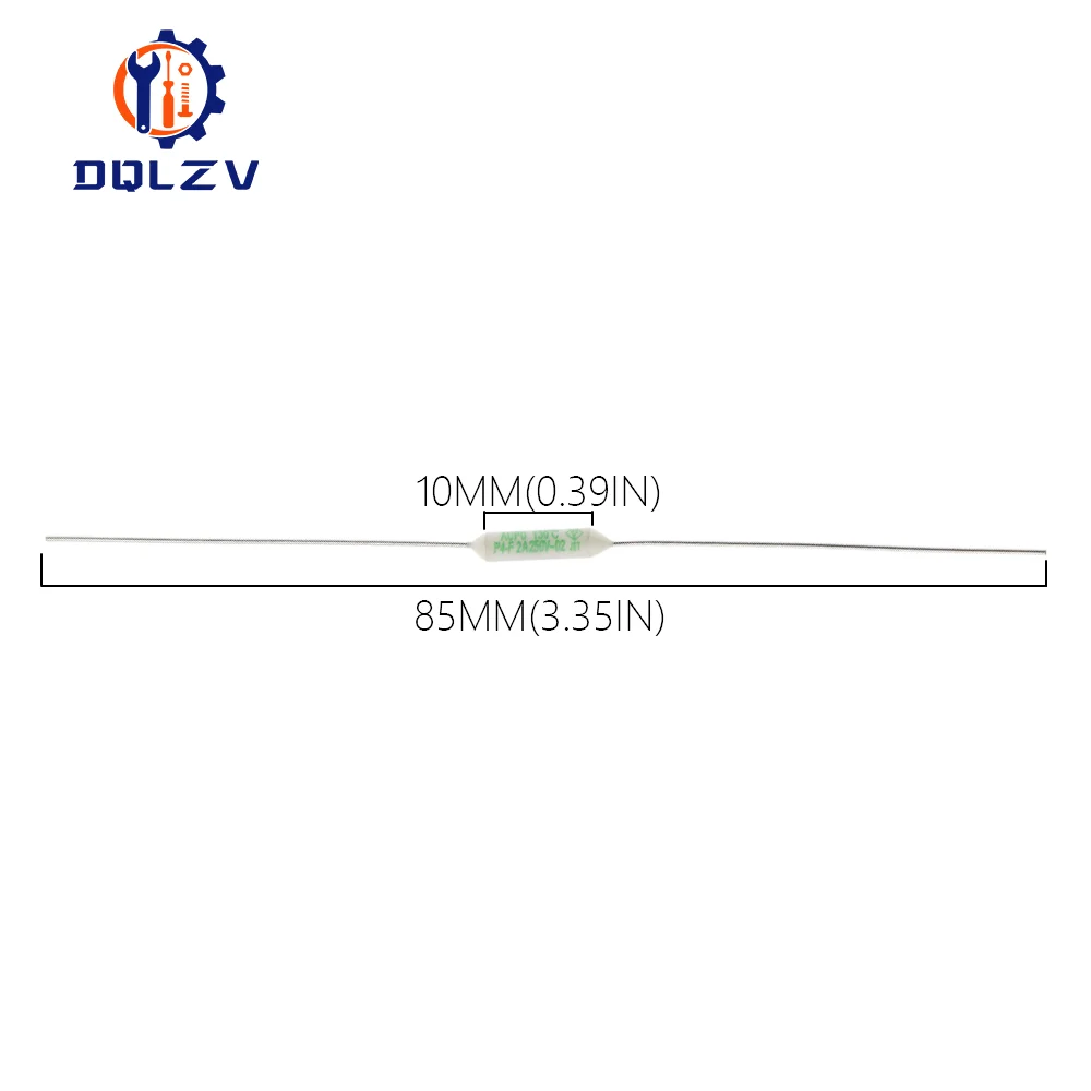 New Ceramic Temperature Fuse JET RF AUPO 1A 2A 3A 5A 250VAC Thermal Fuse P0/P1/P2/P3/P4/P5/P7/P12-F