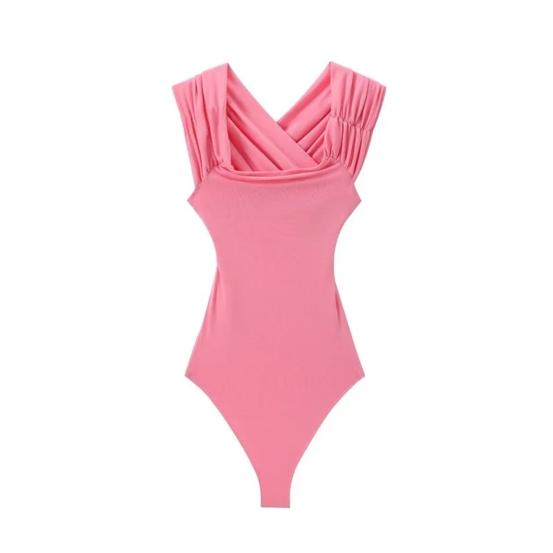 2024年春 レディース おしゃれ スリムフィット ワンピーススーツ ハイウエスト ショートパンツ ポリエステル混紡 耐久性 多用途スタイル