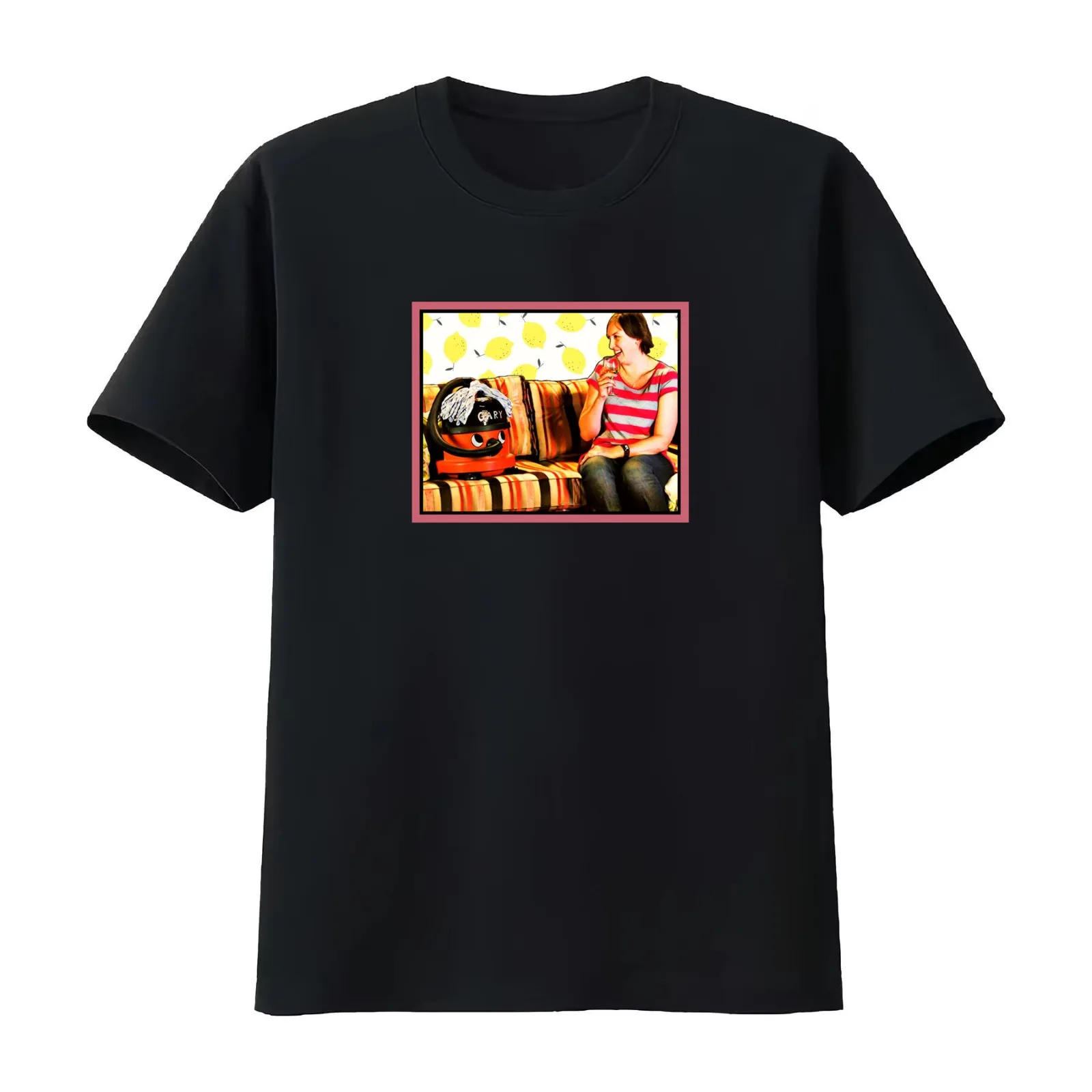 Miranda and Vacuum Gary T-Shirt Summer Casual Cotton Tee Oversized Streetwear Tops Vintage Graphic Print Unisex Men Women