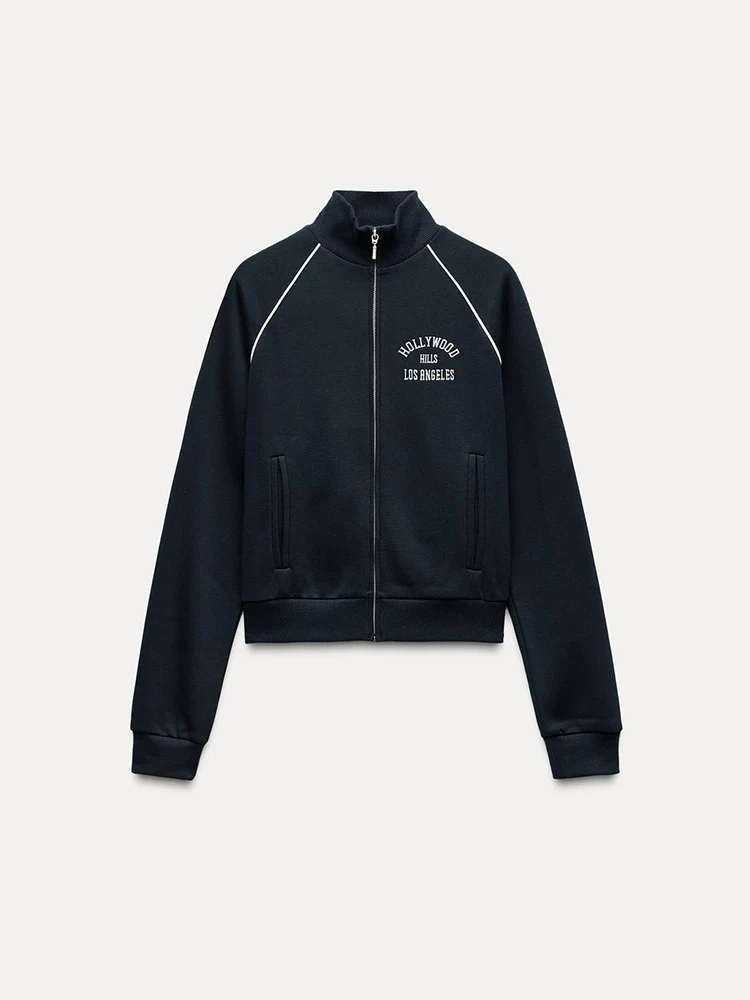 

Новое поступление, осенняя толстовка с капюшоном Long Sve Jaet, женские брюки на молнии, бархатные текстурированные удобные брюки для студентов, работает orm