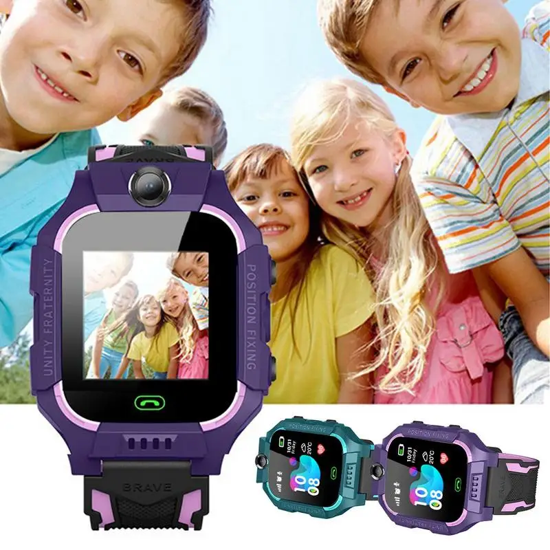 Smart Watch For Kids HD Touch Screen Smartwatch Phone Calling Text Messaging LBS  Watch For Boys Girls Birthday Gifts