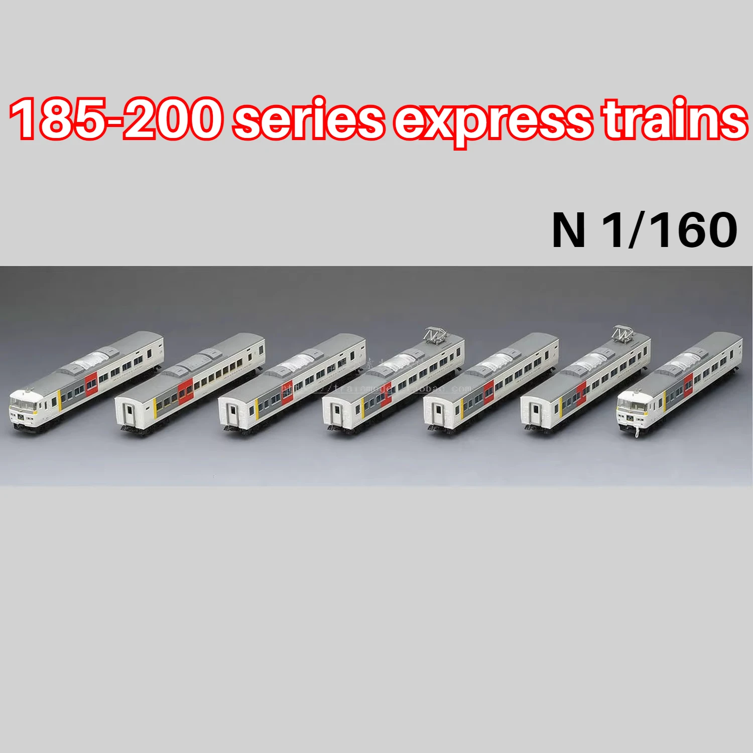 TOMIX N-type 1/160 Scale Model Train 185-200 Series Express Train 98756 7-carriage Train Set Boy's Toy Gift