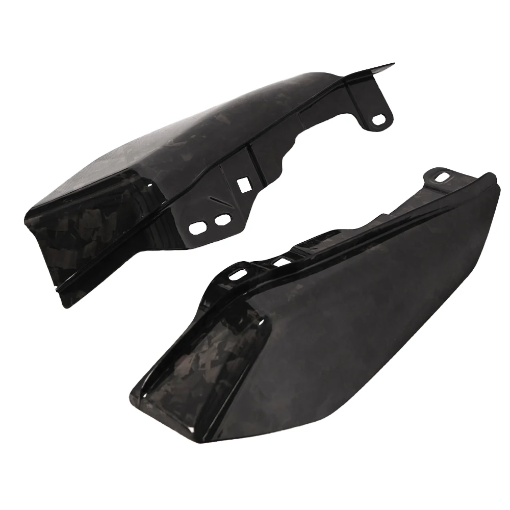 Motorcycle Accessories Forged Carbon Fiber Head Shield and Air Deflector for Harley Street Glide FLHT FLHR FLTRU FLTRX 2009-2023