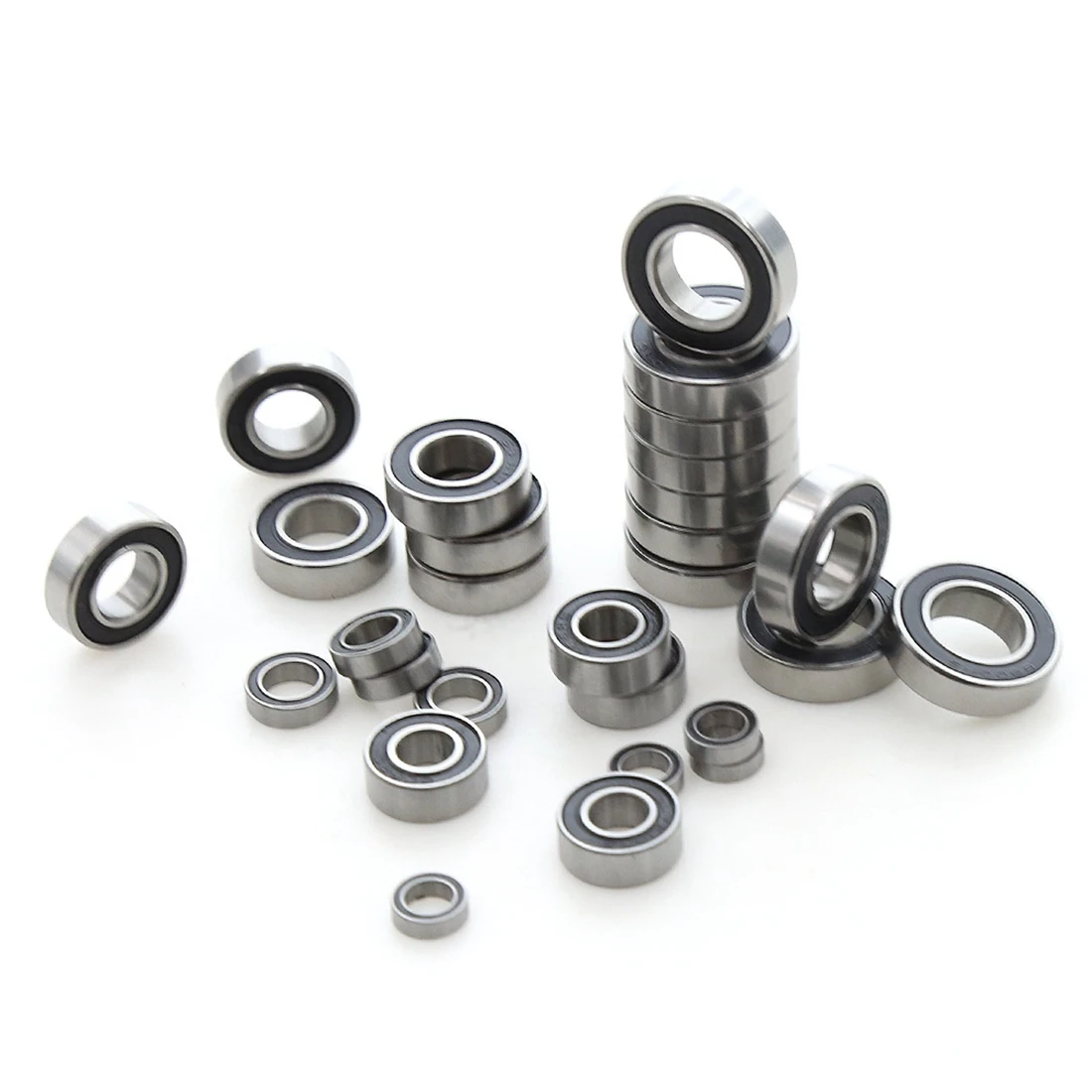 AS96-28Pcs Sealed Bearing Kit For 1/8 Traxxas Sledge RC Car Upgrade Parts Spare Accessories
