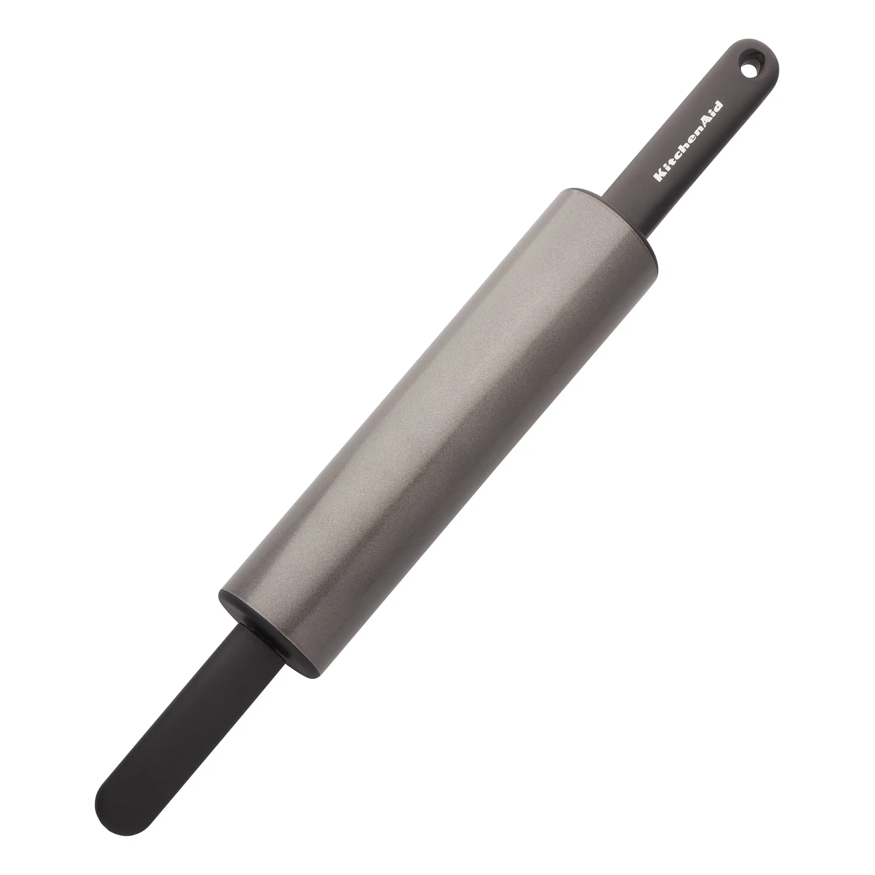 

Durable Nonstick Metal Classic Handled Rolling Pins Gray