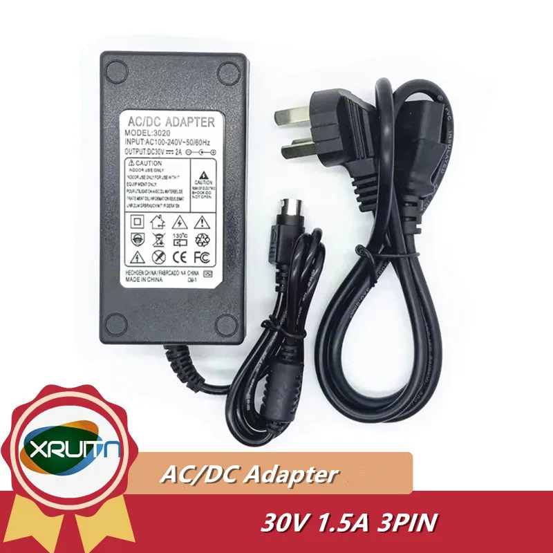 

Replacement For FDL FDL1207H AC/DC Adapter Charger 30V 1.5A 45W Power Supply