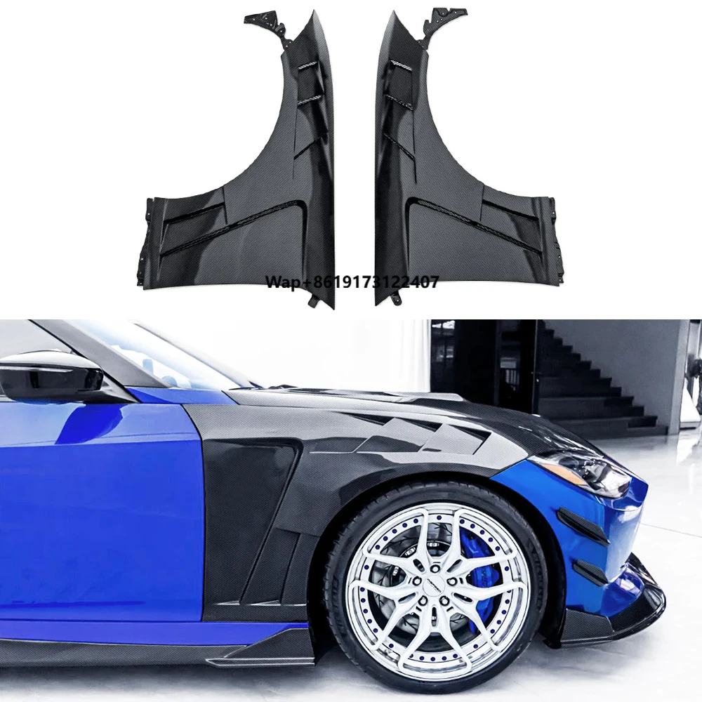 

For 400Z 22-25 RZ34 Real Carbon Fiber C Style Front Car Side Vented Fenders Panel