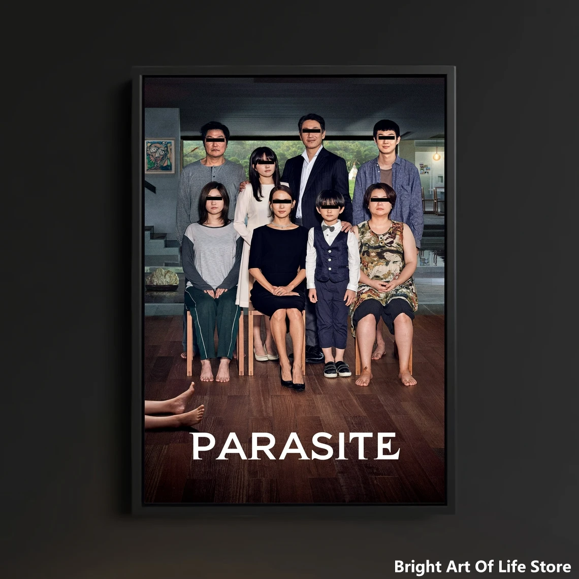 Parasite (2019) Movie Poster Star Actor Art Cover Canvas Print Decorative Painting (No Frame)