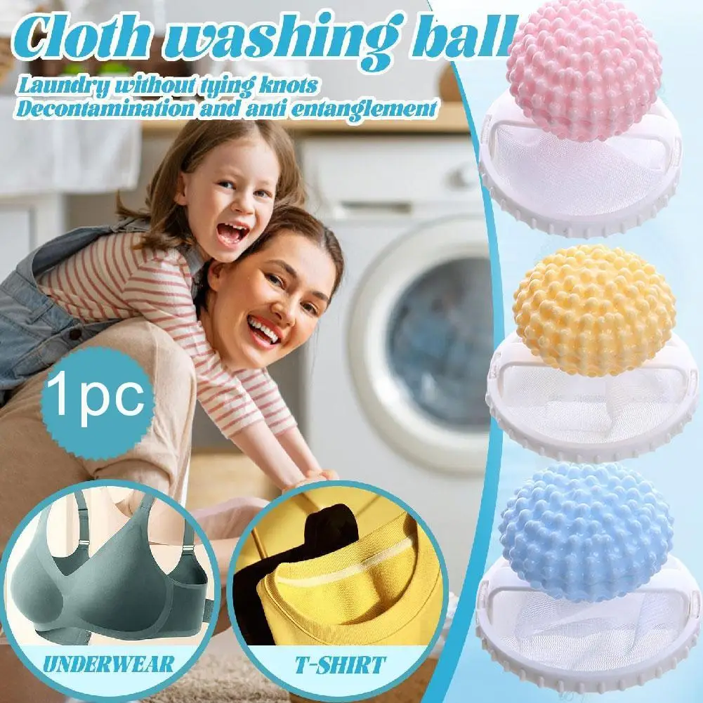 Washing Machine Hair Filter Bag Floating Lint Hair Catcher Household Lint Mesh Bag for Pet Hair Removal and Dirt Collection