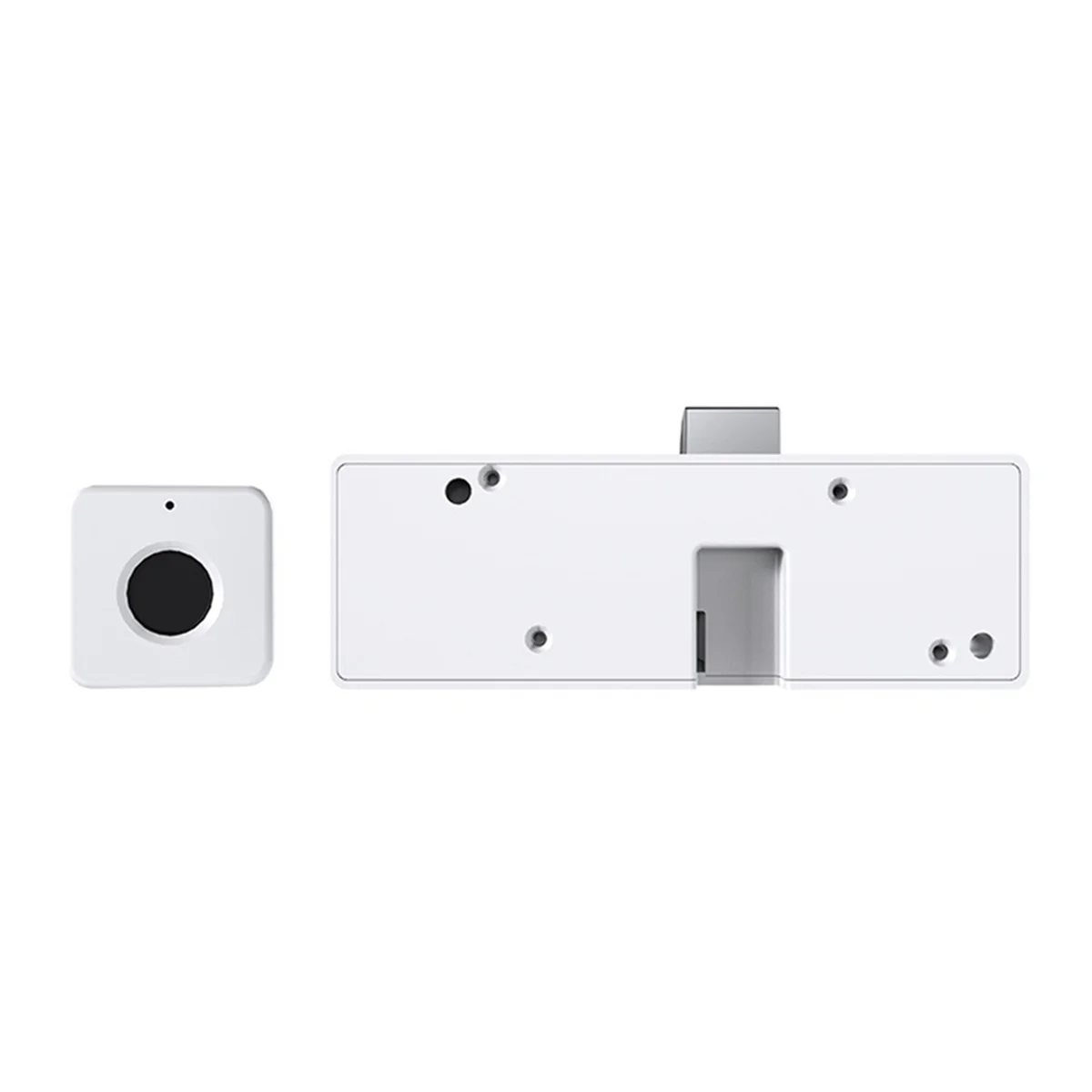 

Biometric Fingerprint Lock White Anti-Theft Smart Drawer Lock Keyless Fingerprint Security Furniture Door Lock