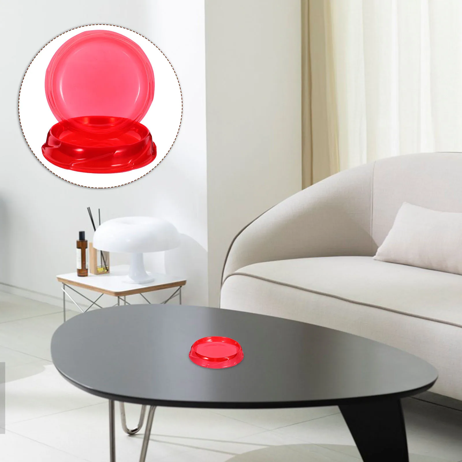 

5Pcs Gyro Battle Stadium Red Plastic Combat Arena for Kids Brain Development Thinking Stimulation Accessories