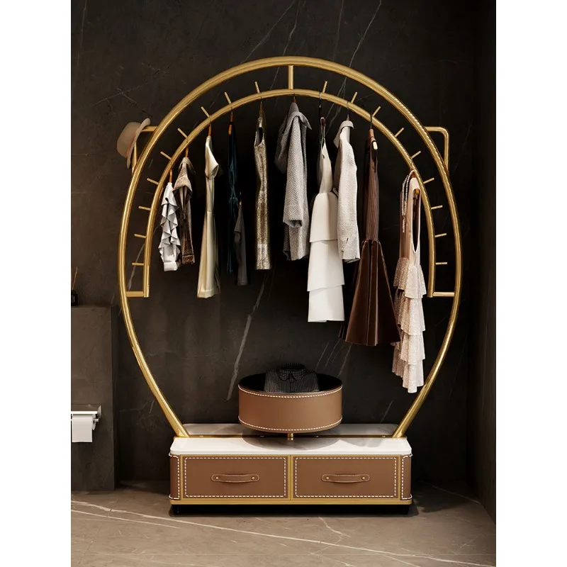 

Premium mobile coat rack, bedroom floor-to-ceiling hanger, storage storage vertical shelf