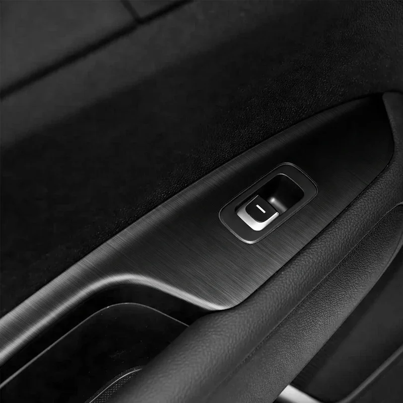 For KIA OPTIMA K5 JF 2016-2019 Car Carbon Interior Sticker Auto Window Lifting Panel Decal Gear Door Protective Film Accessory view 6