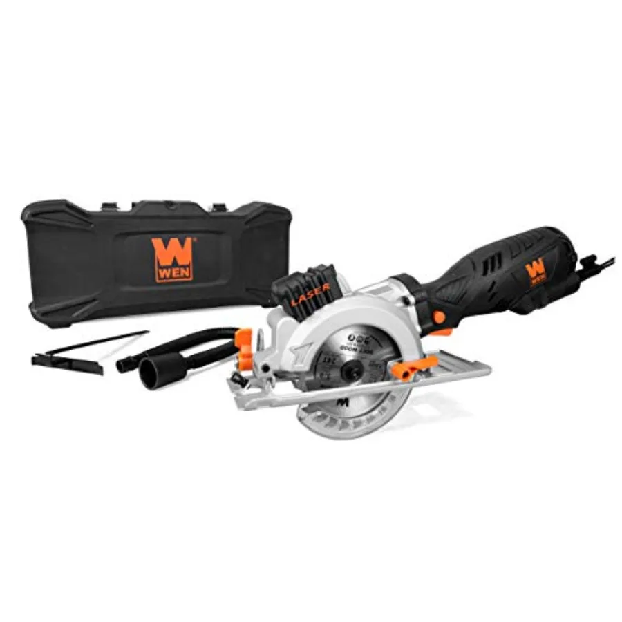 

3625 5-Amp 4-1/2-Inch Beveling Compact Circular Saw with Laser and Carrying Case