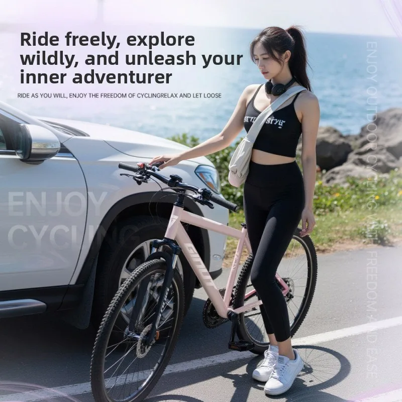 Mountain Bike Adult Women's Variable Speed Youth Road Campus Bicycle 24 Inches