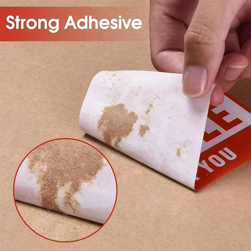 250Pcs Fragile Sticker Warning Stickers Fragile Handle with Care Fragile Labels Adhesive Labels for Shipping Moving Packing