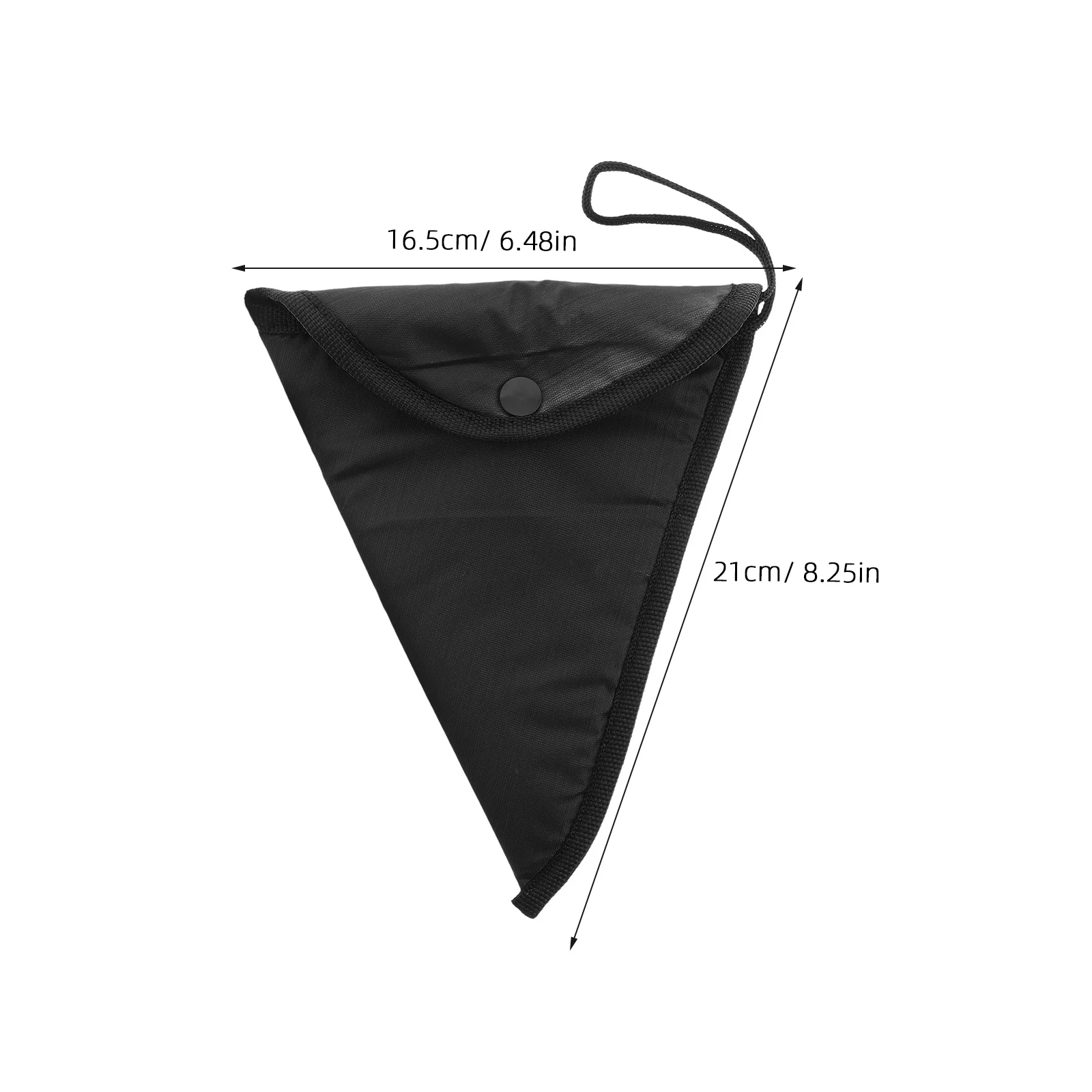 2 قطعة كيس التخزين الأكرينا 12 ثقوب واقية مثلث الشكل المحمولة حمل حقيبة مكافحة خسر أداة تخزين الحاويات