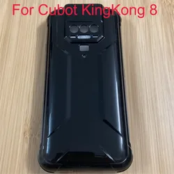 for cubot kingkong 8 soft tpu phone case guard on for cubot king kong 8 kingkong8 black cover shell silicone protective coque