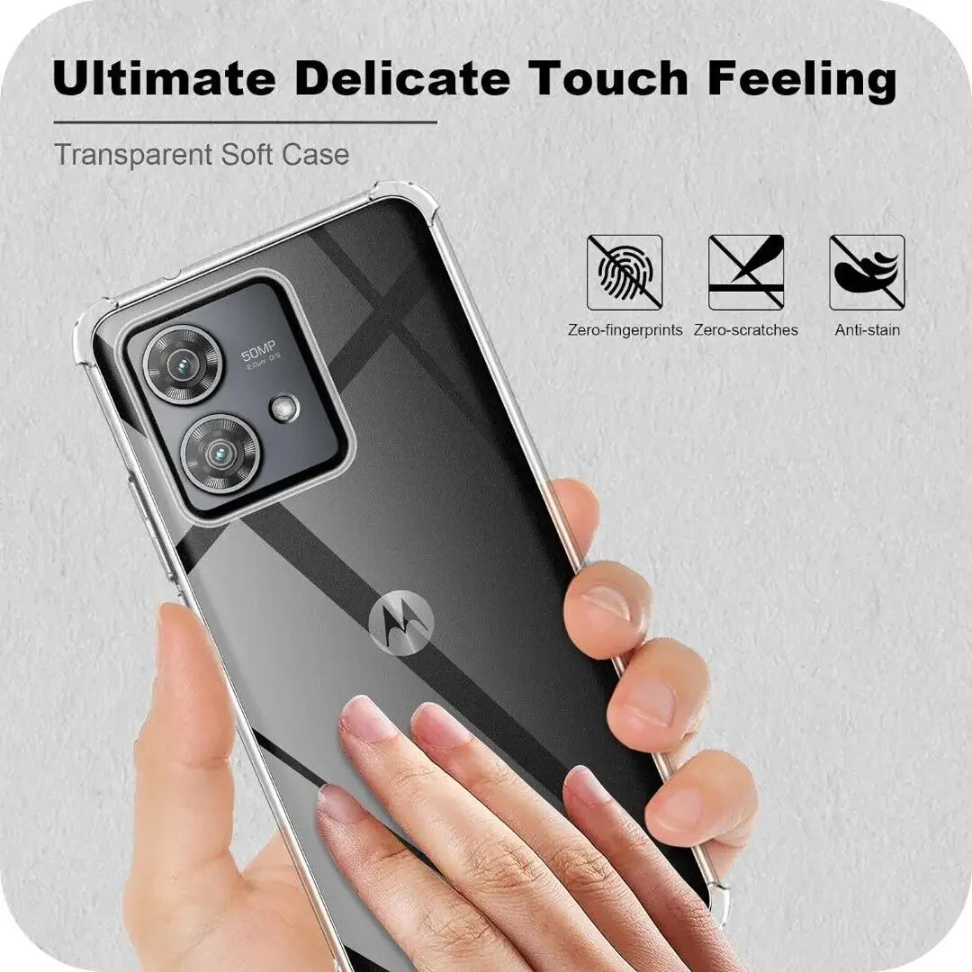 Shockproof Airbag TPU Case for Motorola G85 G35 G55 E14 G04S G04 G24 Power G84 G34 G54 G14 Protective Cover Capa Fundas Coque