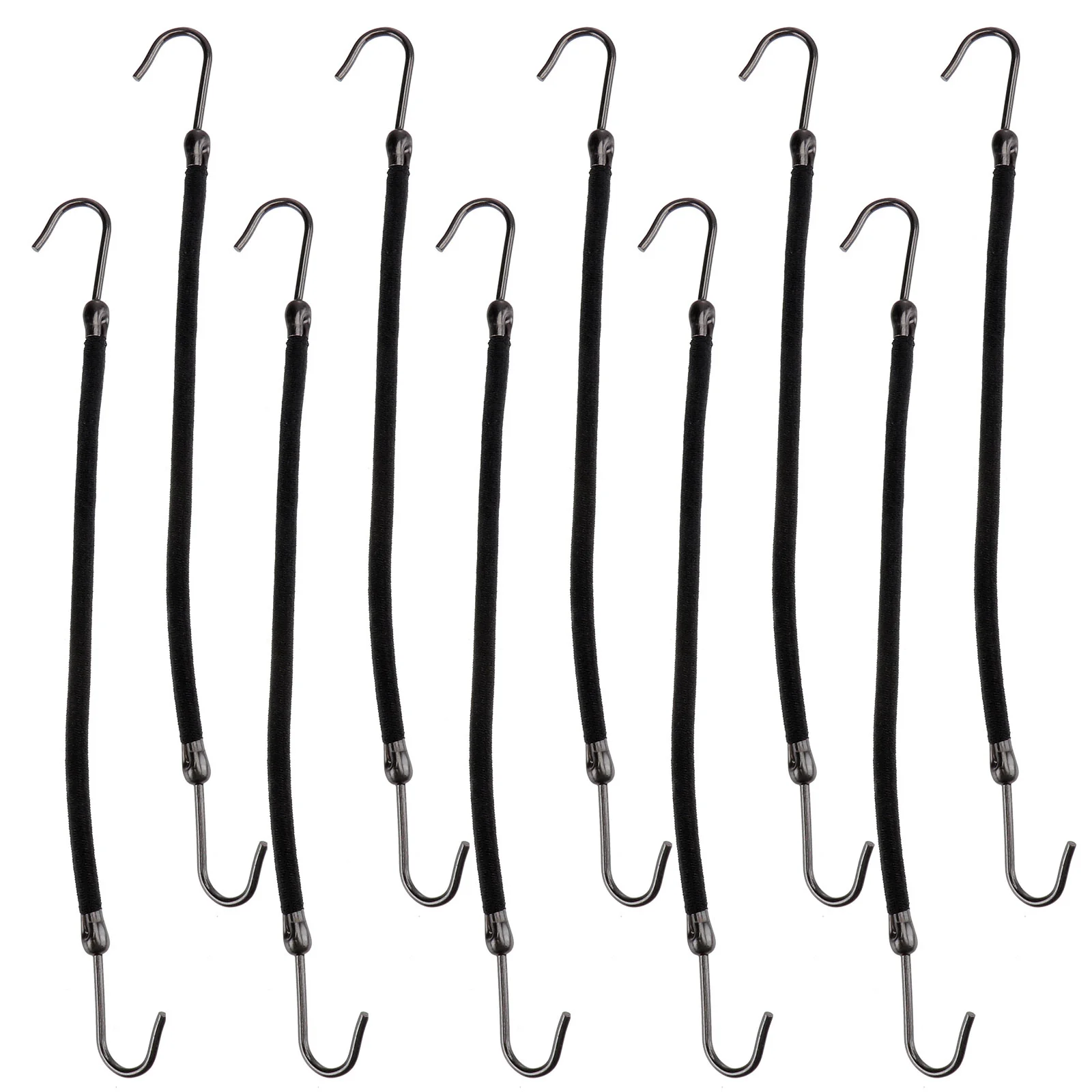 

40 Pcs Ponytail Hooks Headband Hair Claw Hair Clips Rubber Bands Hair Styling Hair Braid (Black) hair hooks