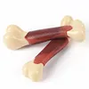 Dog Chew Toys For Aggressive Chewers Real Beef Flavor Durable Dog Teething Chew Toys Bones For Large/Medium/Small Puppies 1