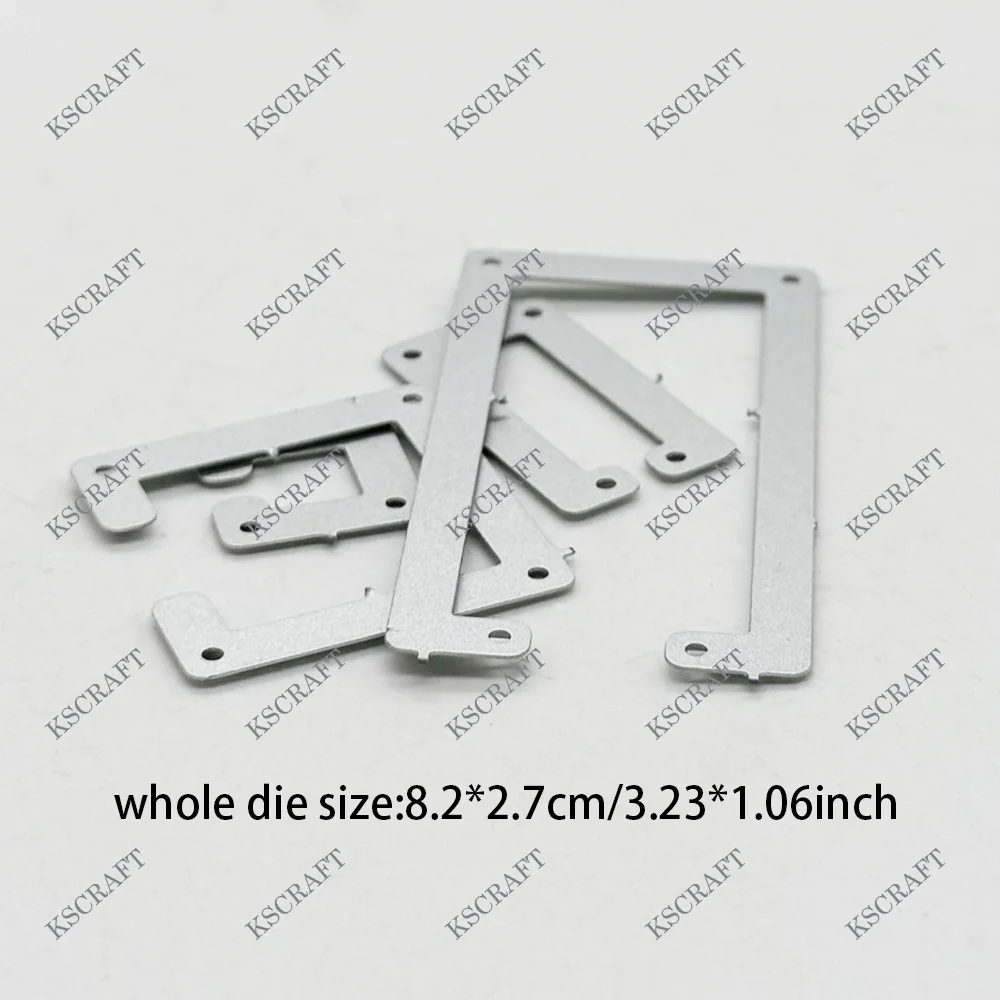 KSCRAFT Clip Maker Cutting Dies Stencils for DIY Scrapbooking Decorative Embossing DIY Paper Cards