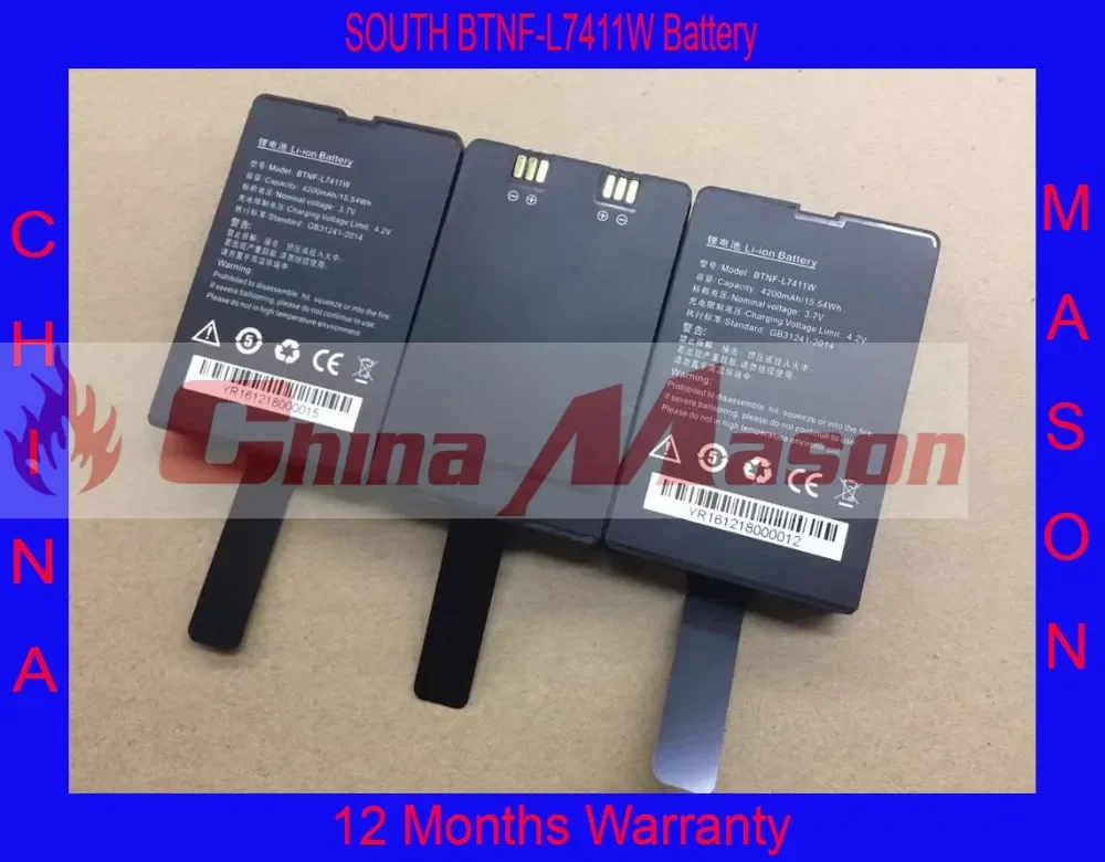 1pc High Quality and 100% Brand-new SOUTH BTNF-L7411W Battery for South POLAR X3, 3.7V 4200mAh