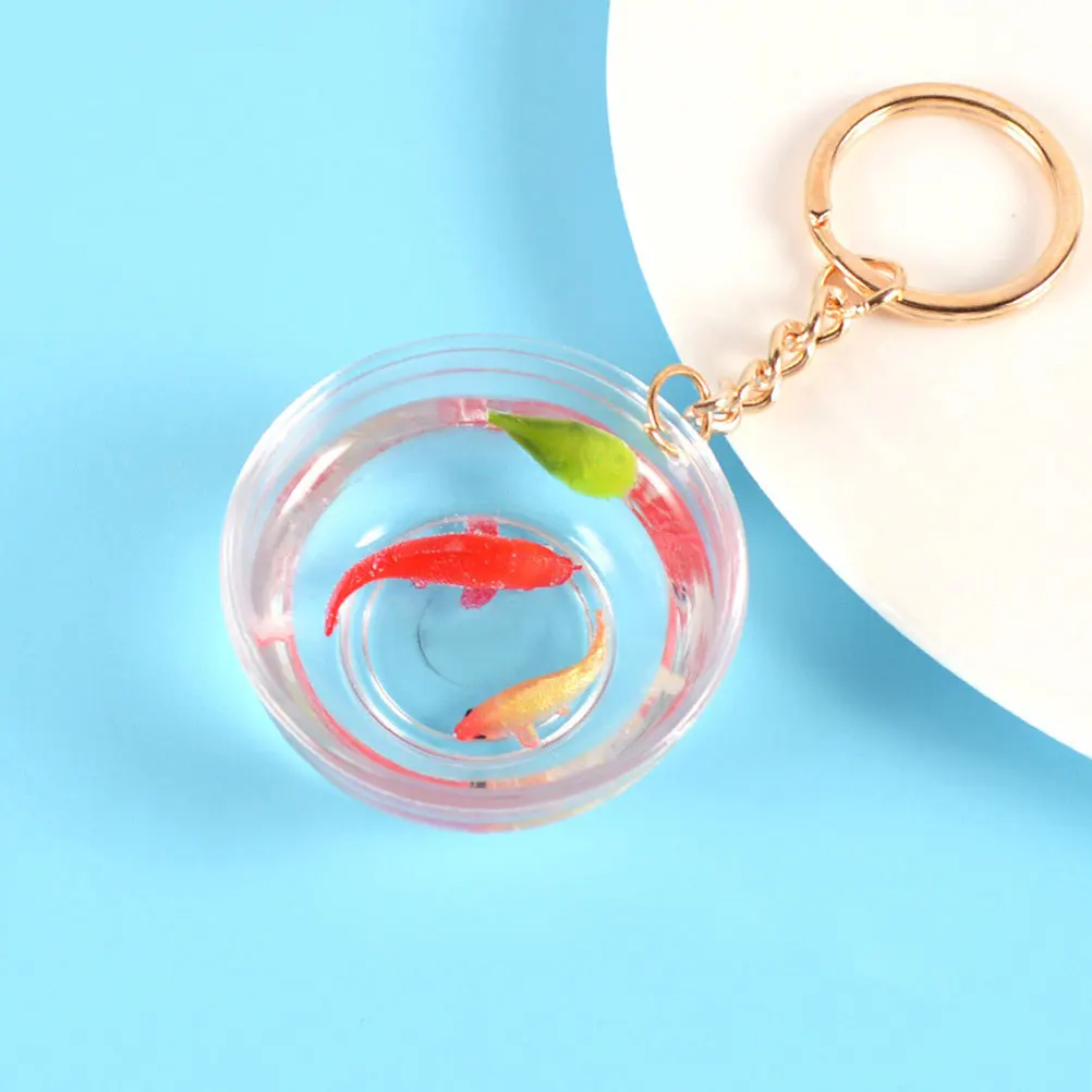 

2pcs Koi Keychain Fish Tank Aquarium Decor Bag Pendants Backpack Ornament Key Chain Pendant Car Key Pendant Zinc Alloy Acrylic
