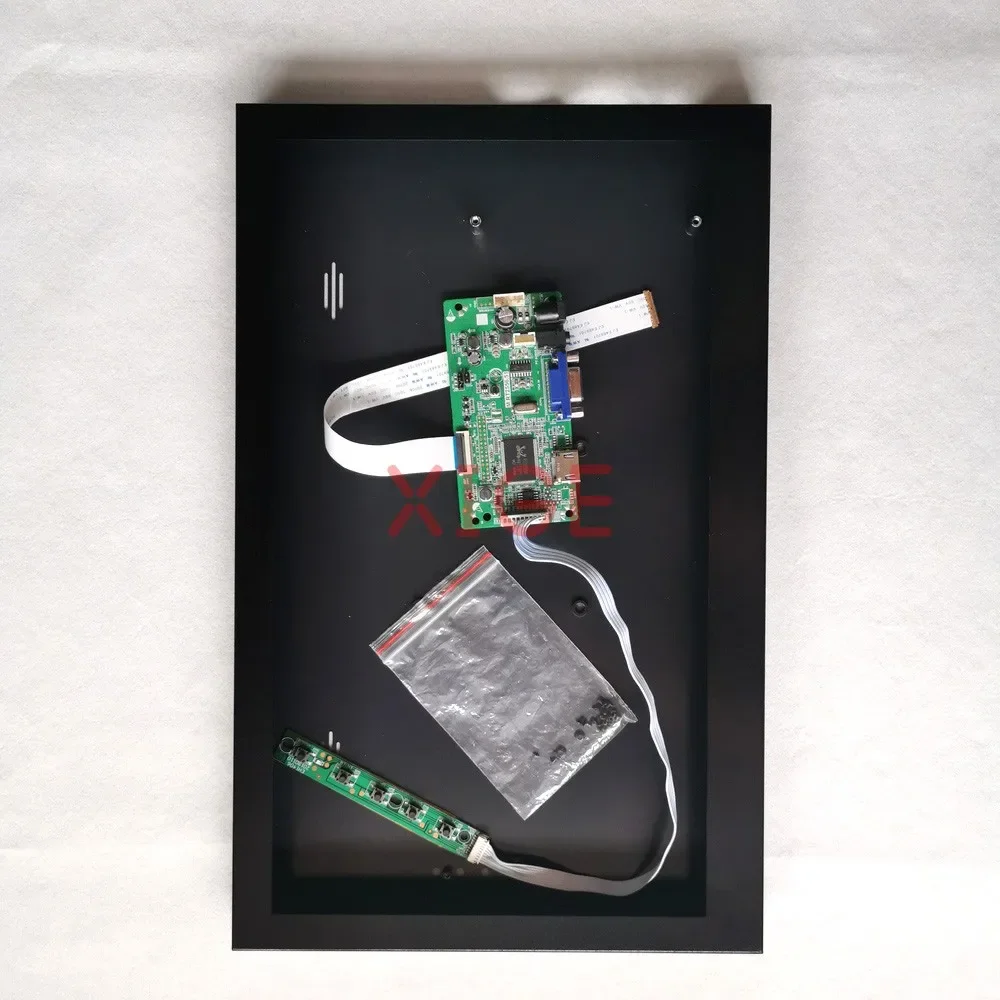 

For N156HGE-EA1/EAB/EAL/EB1/EBB Driver Board&Metal Case Portable Screen 1920x1080 VGA 15.6" EDP 30-Pin HDMI-Compatible DIY Kit